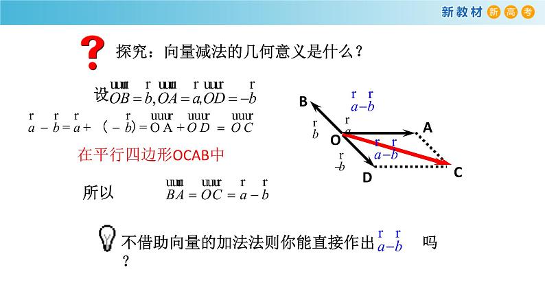 《6.2 平面向量的运算》获奖说课课件ppt07