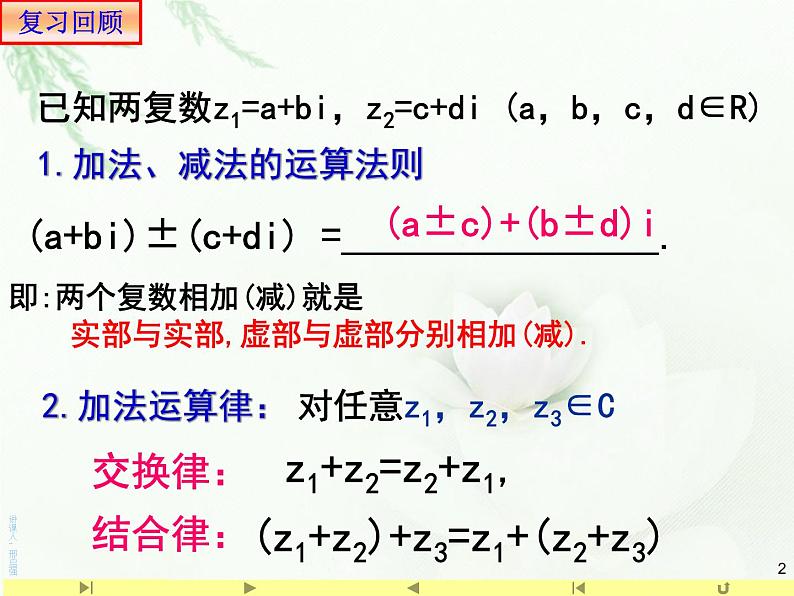 《7.2 复数的四则运算》名校名师PPT课件02
