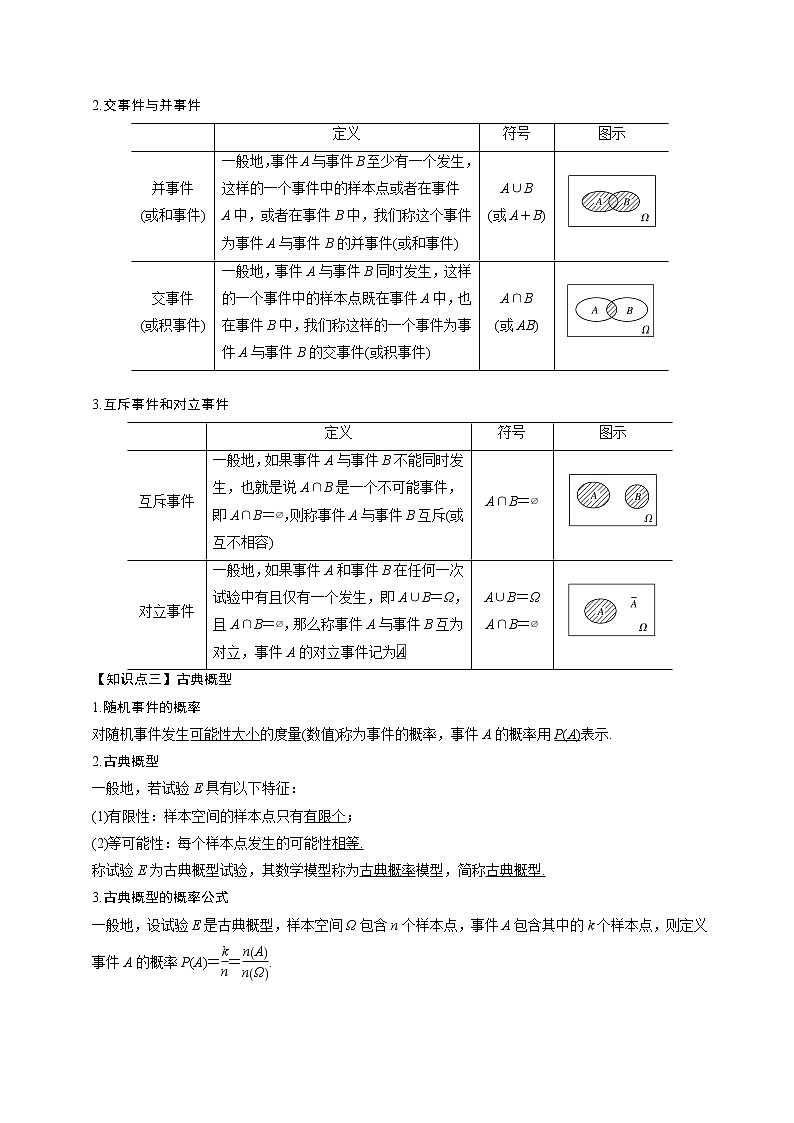 10.1随机事件与概率【新教材】人教A版（2019）高中数学必修第二册同步讲义第2页