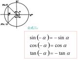 1.3三角函数的诱导公式（1）（高中数学新人教A版必修4）课件PPT
