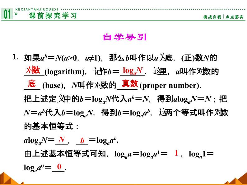 2.2.1对数的概念和运算律_课件-湘教版必修1第2页