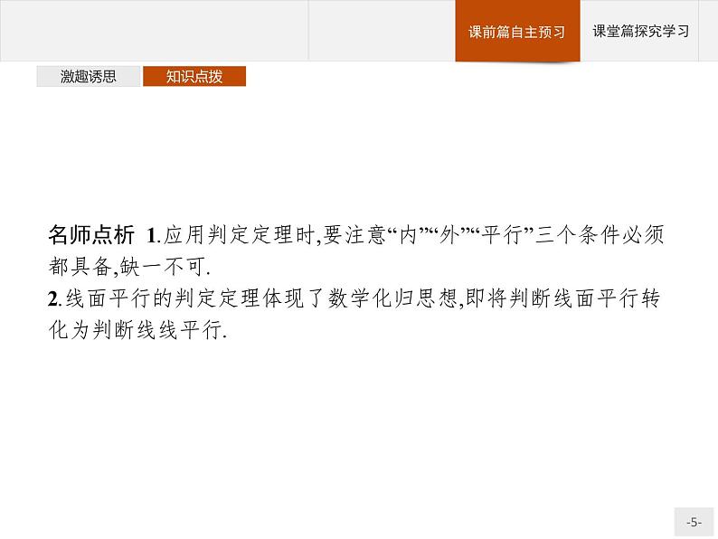 11.3.2　直线与平面平行课件数学人教B版（2019）必修第四册05