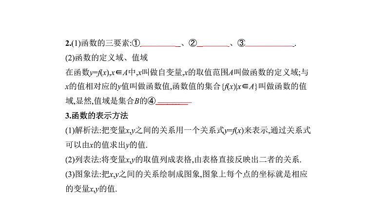 2020版高考数学（天津专用）大一轮精准复习课件：2.1　函数的概念及表示 【KS5U 高考】02