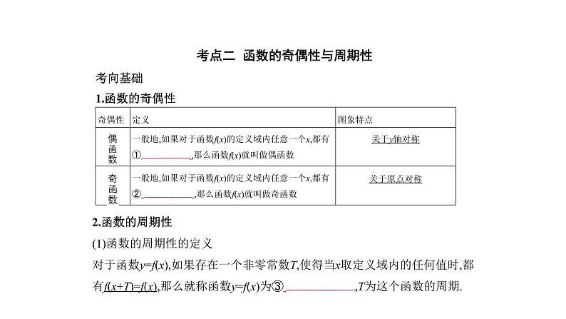 2020版高考数学（天津专用）大一轮精准复习课件：2.2　函数的基本性质 【KS5U 高考】第6页