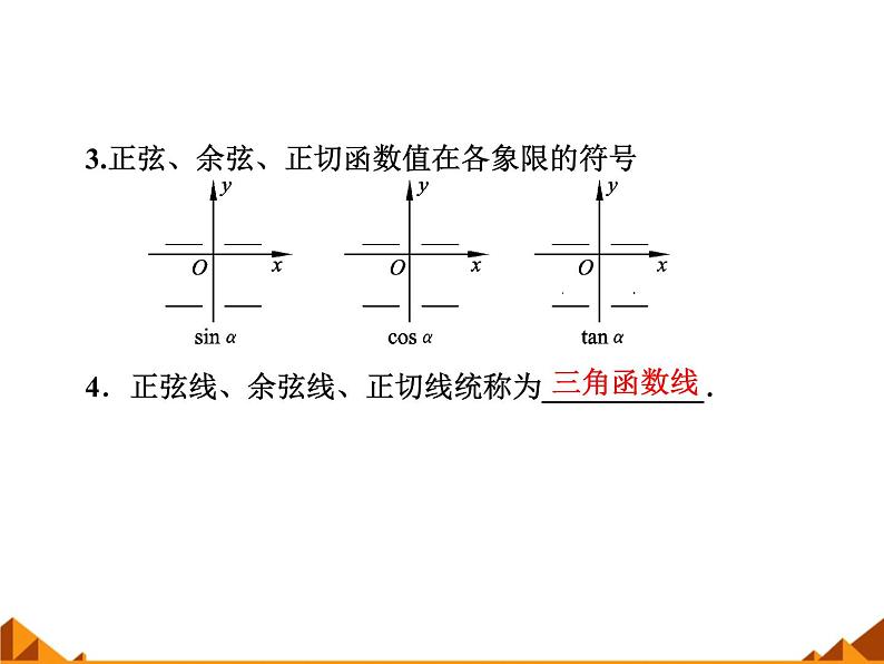 3.2.1任意角三角函数的定义_课件1-高中数学湘教版必修204