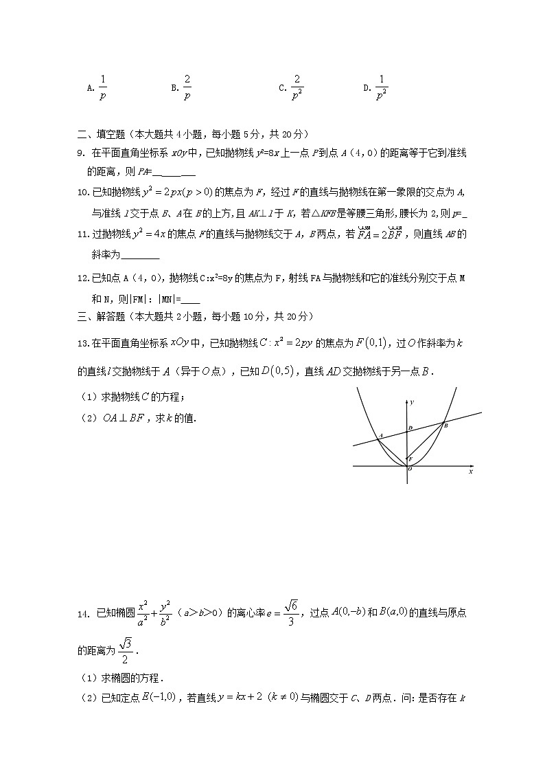 江西省信丰中学2018_2019学年高二数学上学期周考十三理A试题02