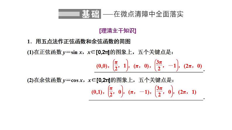 2022届高考数学一轮复习第四章第三节　三角函数的图象与性质 课件第2页