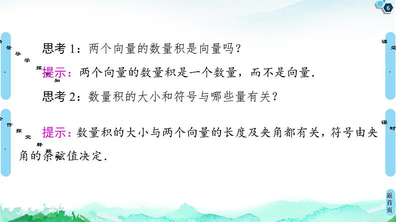 9.2.3向量的数量积-【新教材】苏教版（2019）高中数学必修第二册课件06