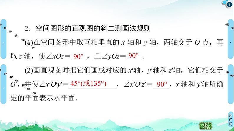 13.1.3直观图的斜二测画法-【新教材】苏教版（2019）高中数学必修第二册课件07