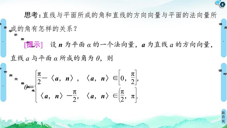 第1章 1.4　1.4.2　用空量研究距离、夹角问题-【新教材】人教A版（2019）高中数学选择性必修第一册课件(共83张PPT)第8页