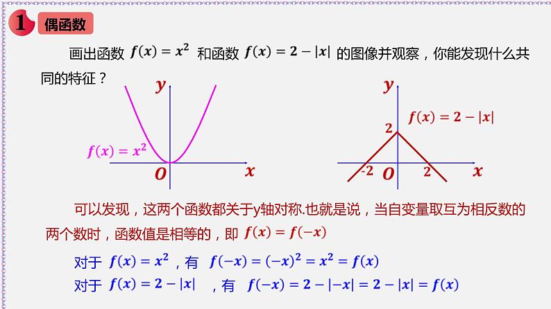 3.2.2 函数的奇偶性-2020-2021学年高一数学同步教学课件（人教A版必修第一册）02