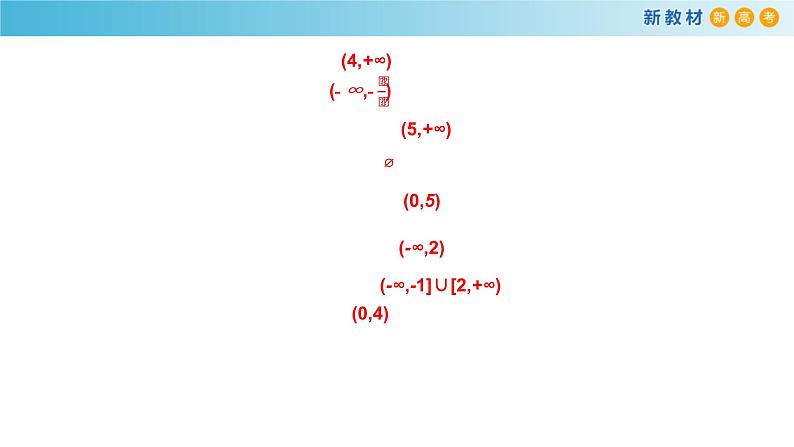 2.2不等式的求解（1）-新教材上教2020版数学必修一配套课件07
