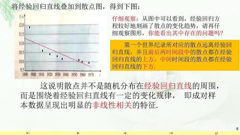 8.2.2一元线性回归模型参数的最小二乘估计 课件-高中数学人教A版（2019）选择性必修第三册08