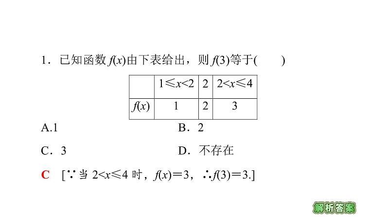 2021_2022学年高中数学第一章集合与函数概念1.2.2第1课时函数的表示法课件新人教A版必修107