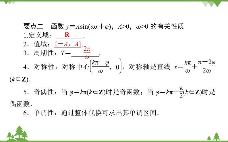 北师大版（2019）高中数学 必修第二册 1.6　函数y＝Asin(ωx＋φ)的性质与图象课件(共44张PPT)第6页