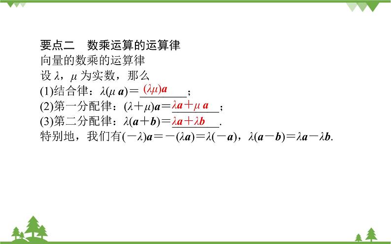 北师大版（2019）高中数学 必修第二册 2.3.1　向量的数乘运算 PPT课件+学案+同步练习（含答案解析）04