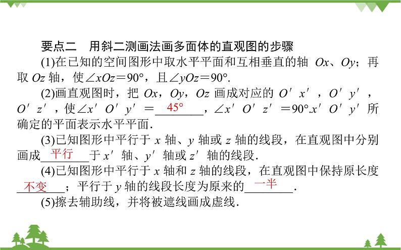 北师大版（2019）高中数学 必修第二册 6.2　直观图 PPT课件+学案+同步练习（含答案解析）05