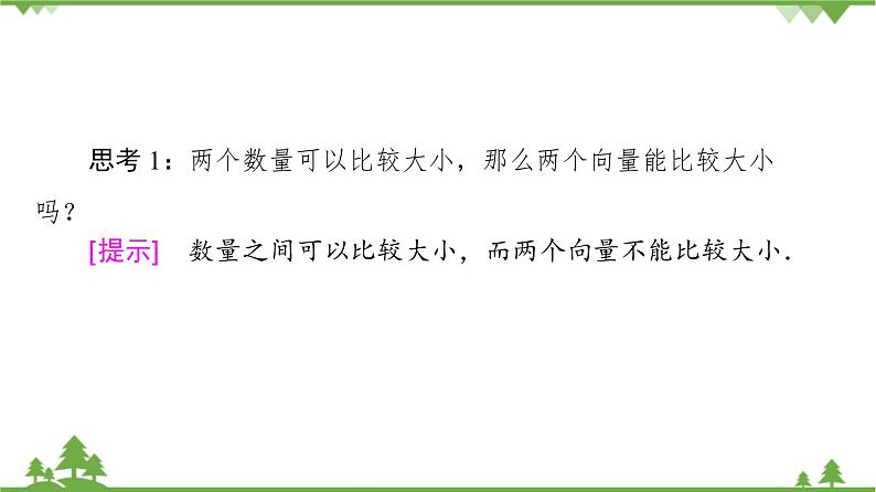 北师大版（2019）高中数学必修第二册 第二章课件1.1位移、速度、力与向量的概念第5页