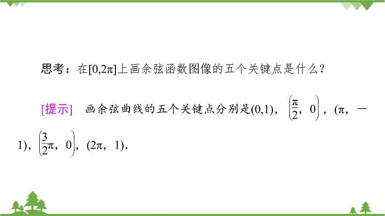 北师大版（2019）高中数学必修第二册 第一章课件5.2 余弦函数的图象与性质再认识第7页