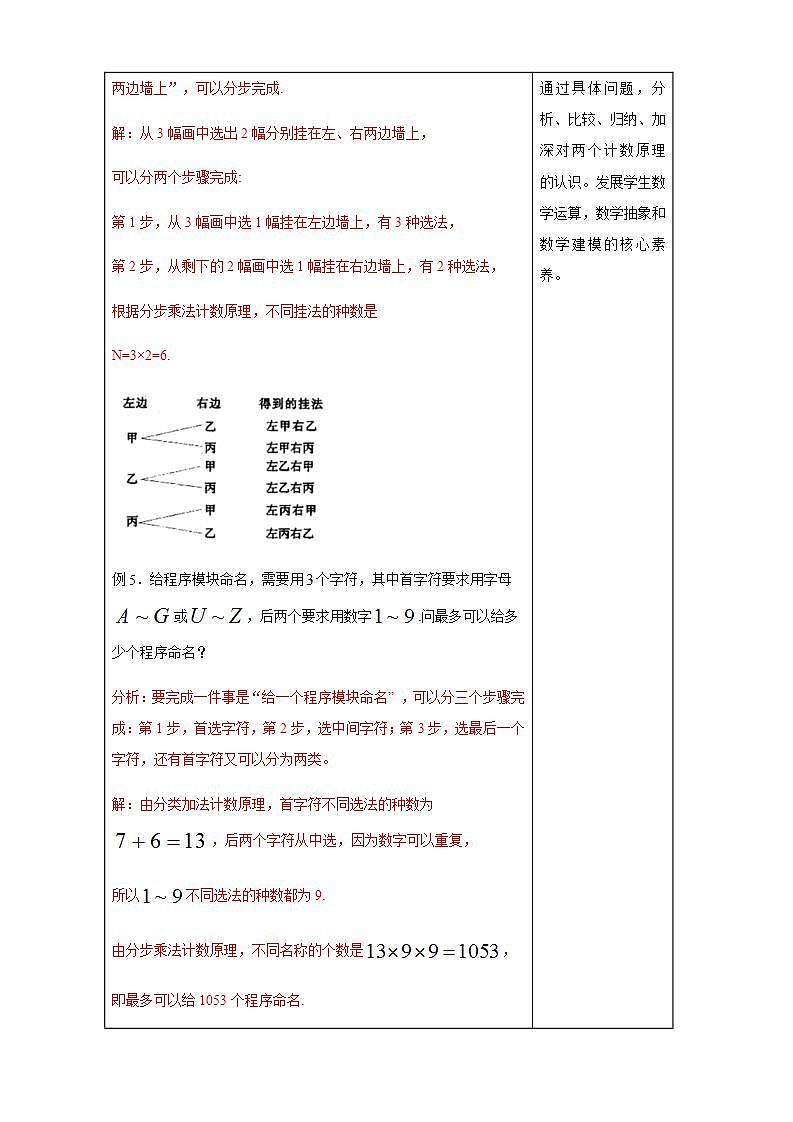 6.1分类加法计数原理与分步乘法计数原理(2)(人教A版 选择性必修第三册)课件+教案+导学案+练习03