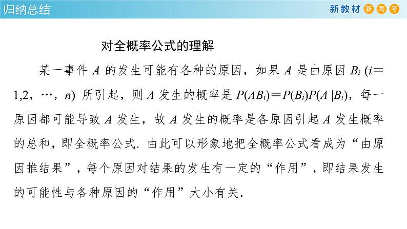 7.1.2全概率公式    - (人教A版 选择性必修第三册)课件+教案+导学案+练习08