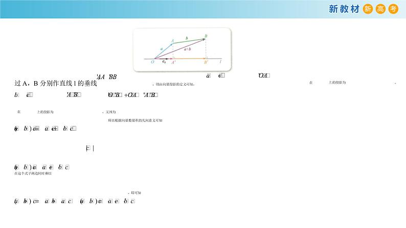 8.1.2 向量数量积的运算律 课件（1）-人教B版高中数学必修第三册(共22张PPT)第6页
