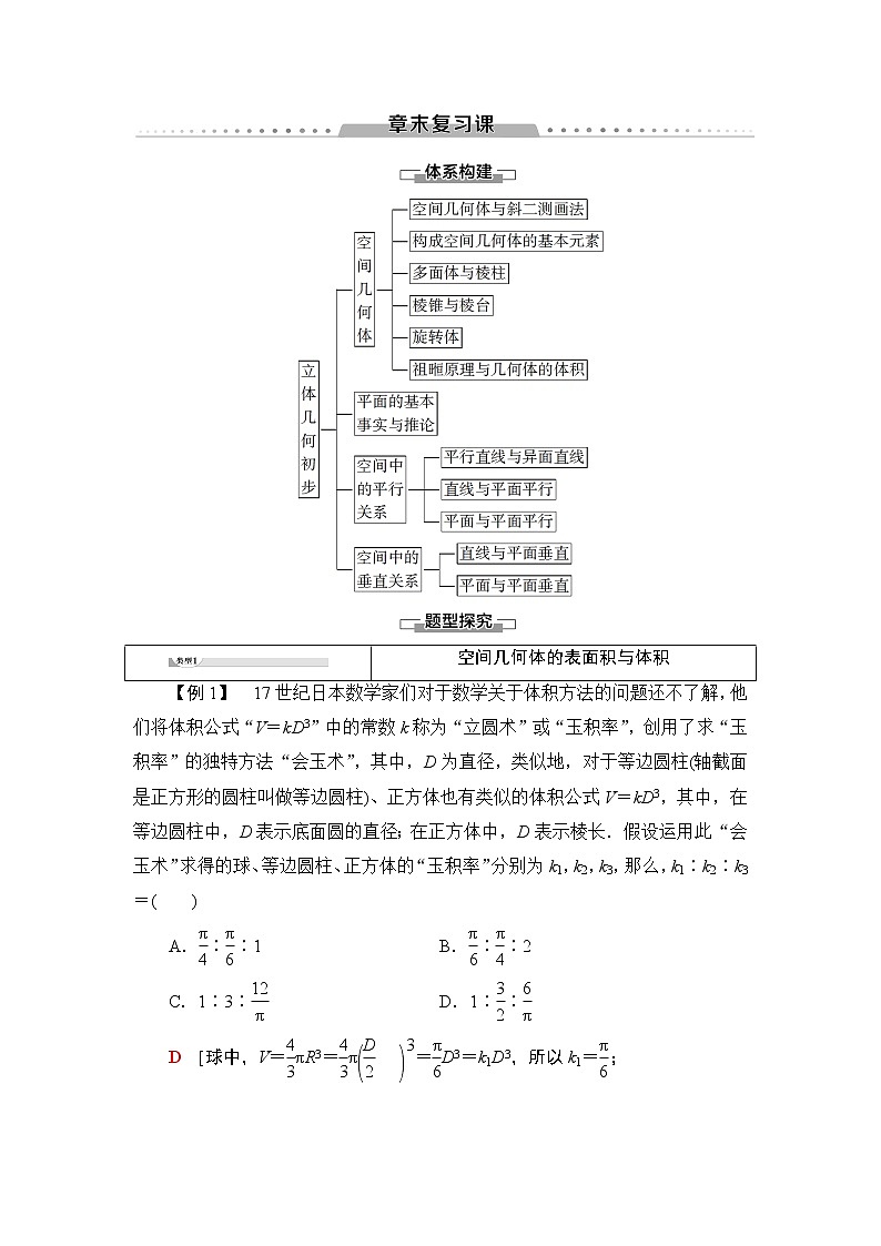 （新教材）高中数学人教B版必修第四册 第十一章  章末复习课（课件_43张PPT+学案+课后作业）01
