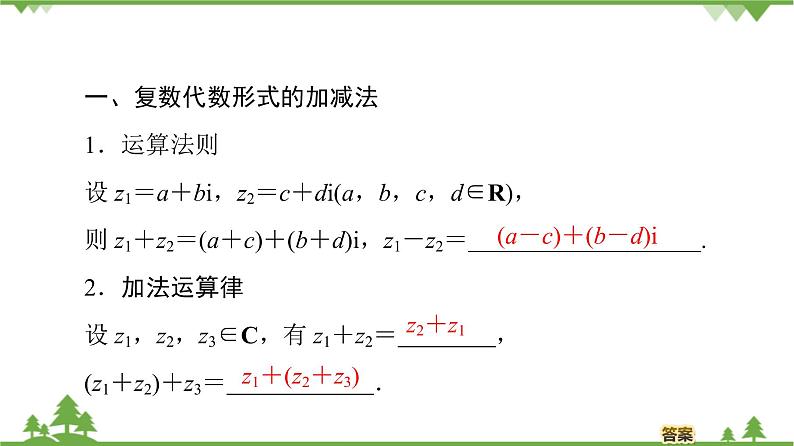 北师大版（2019）高中数学必修第二册 第五章课件2.1复数的加法与减法第4页