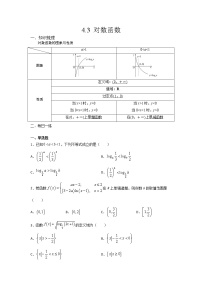 暑假作业十七（对数函数）-（新高一）数学