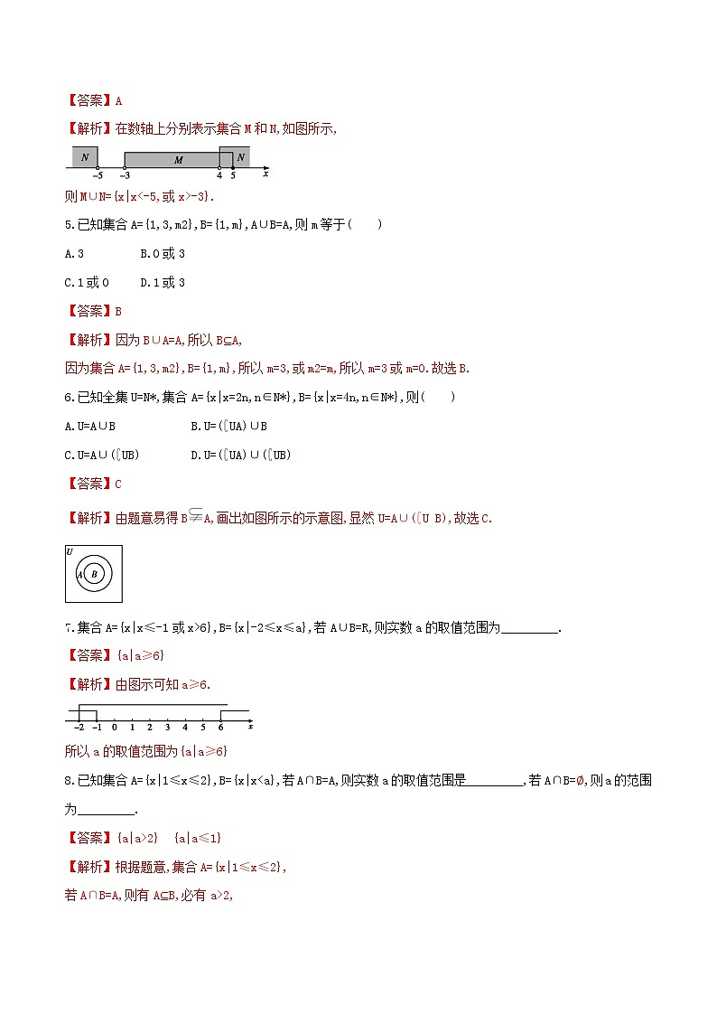 人教A版（2019年）必修一数学1.3 集合的基本运算（课件、教案、学案、配套练习含解析）02