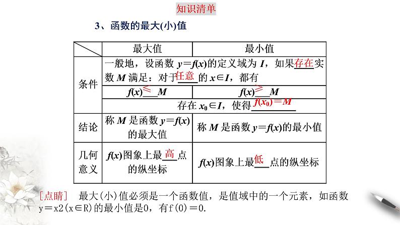 人教A版（2019年）必修一数学3.2.1 单调性与最大（小）值（课件、教案、学案、配套练习含解析）08