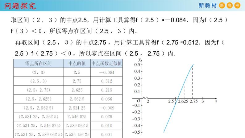 人教A版（2019年）必修一数学4.5 函数的应用（二）用二分法求方程的近似解 （课件、教案、学案、配套练习含解析）07