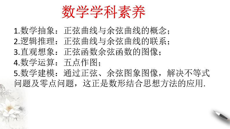 人教A版（2019年）必修一数学5.4.1 正弦函数、余弦函数的图像（课件、教案、学案、配套练习含解析）03