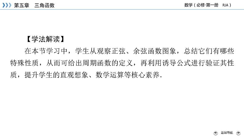 新教材2021-2022学年数学人教A版必修第一册课件：5.4.2+第1课时+正弦函数、余弦函数的性质+【高考】05