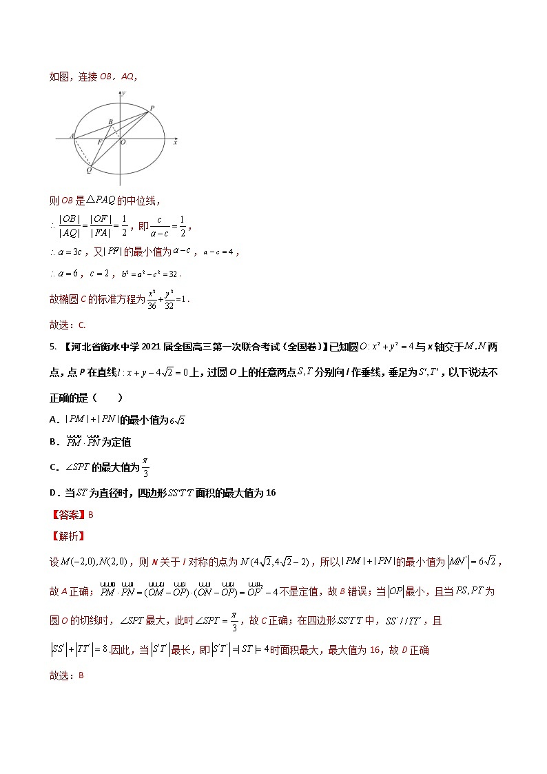 专题05 解析几何【文科】（解析版）第3页