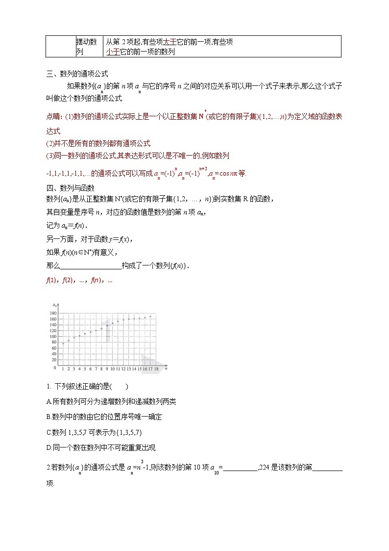 【新教材精创】5.1.1 数列的概念   导学案-(人教B版2019选择性必修第三册)02