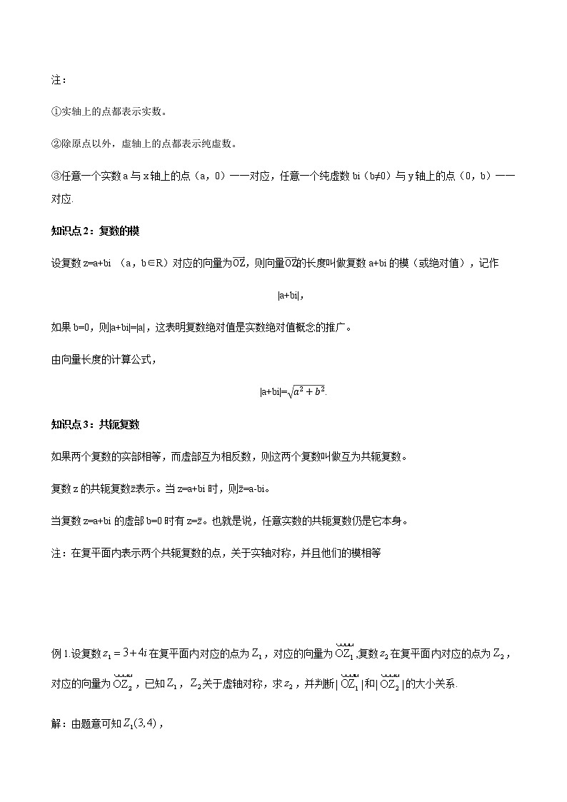 【新教材精创】10.1.2 复数的几何意义 教学设计（1）-人教B版高中数学必修第四册03