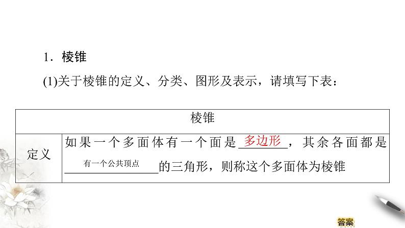 【新教材精创】11.1.4 棱锥与棱台 课件（2）-人教B版高中数学必修第四册(共41张PPT)03