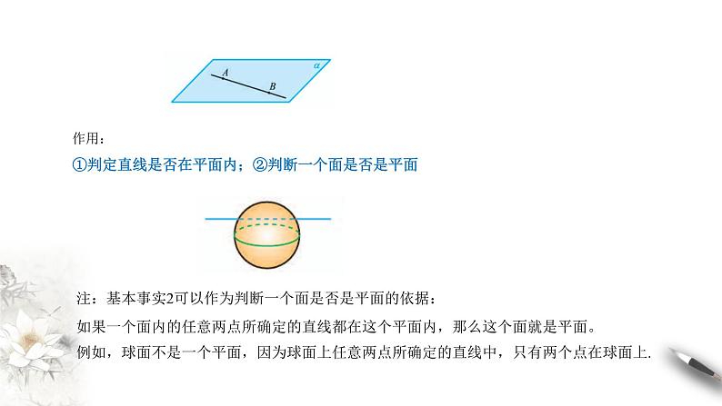 【新教材精创】11.2 平面的基本事实与推论 课件（1）-人教B版高中数学必修第四册(共31张PPT)07