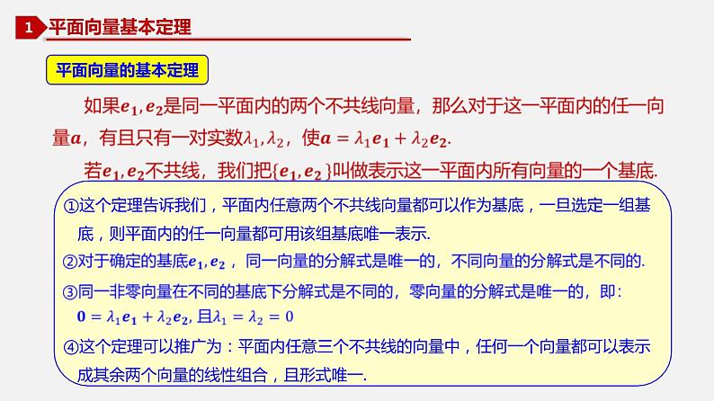 6.3.1 平面向量基本定理-2020-2021学年高一数学同步教学课件（人教A版2019必修第二册）02