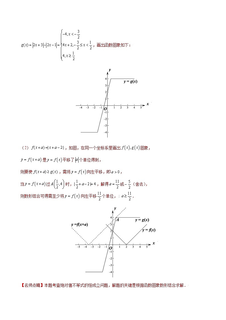 专题23 不等式选讲-备战2022年高考数学（文）母题题源解密（全国甲卷）（解析版）第2页
