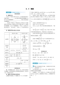 2022年新高考数学一轮复习考点练：8.5《椭圆》 (含答案详解)教案