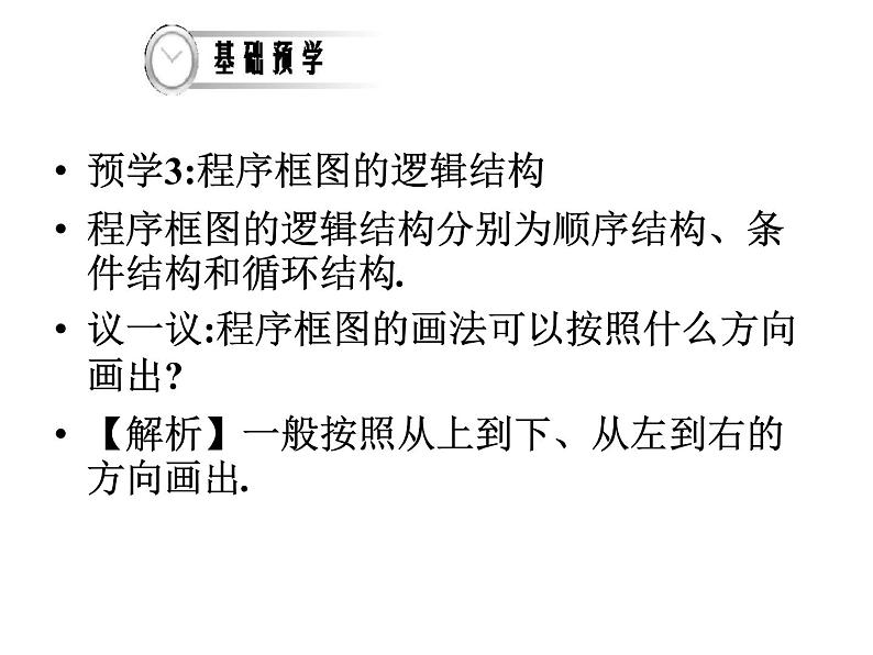 人教版高二数学课件《程序框图及顺序结构》第6页