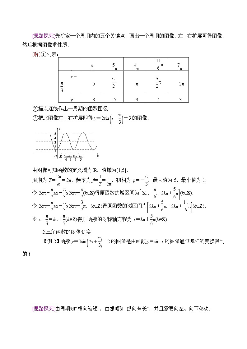 (学案)正弦型函数的性质与图像02