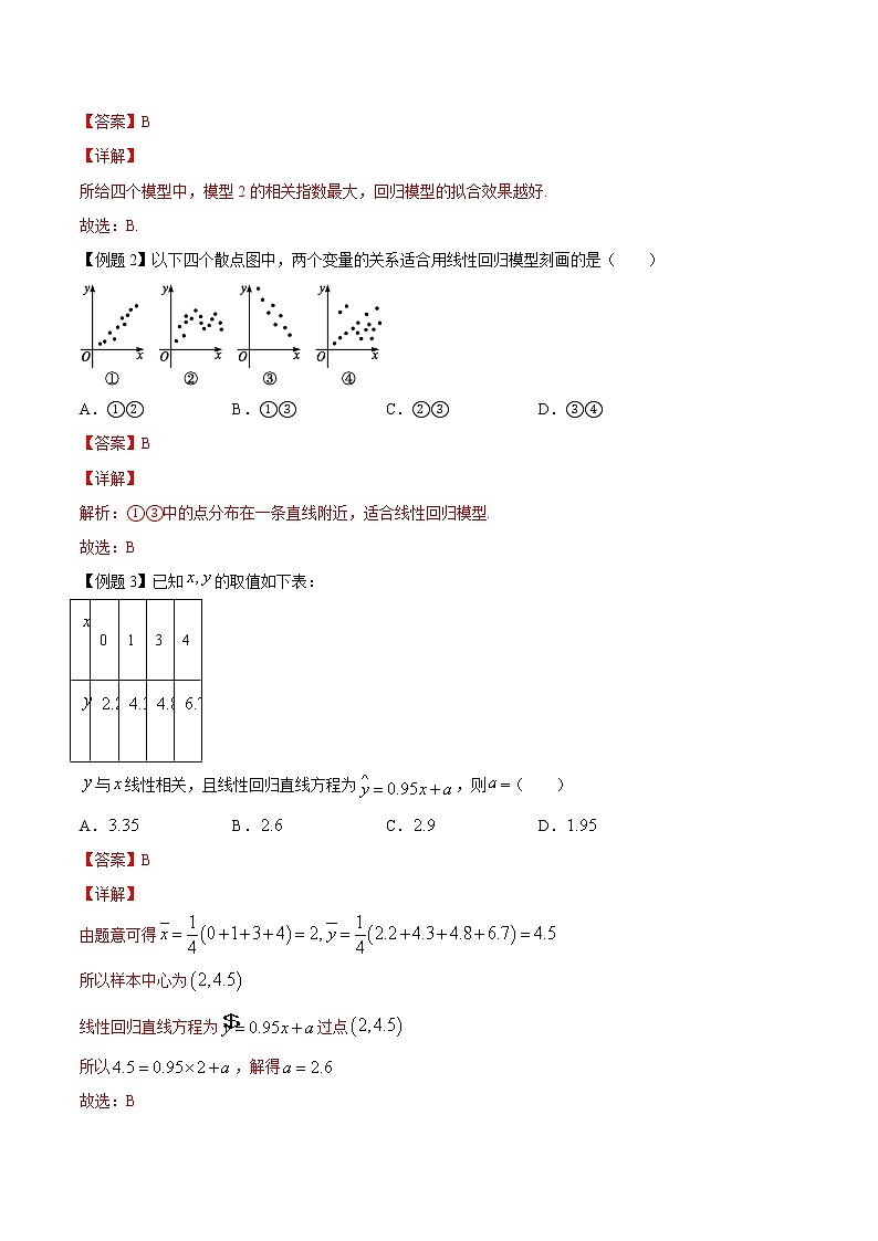 专题08 成对数据的统计分析【知识梳理】（解析版）第2页