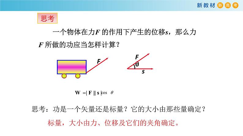 【新教材精创】6.2.4 向量的数量积 第1课时 向量的数量积的物理背景和数量积 课件（1）-人教A版高中数学必修第二册(共27张PPT)第4页