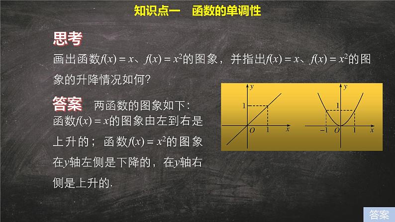 数学人教A版（2019）必修第一册3.2函数的单调性（课件）第3页