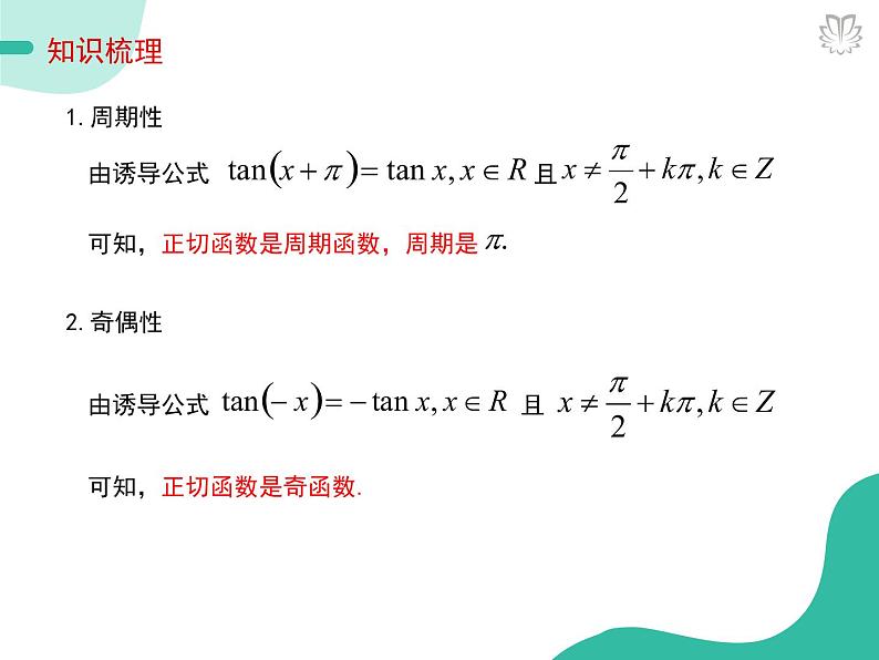 2019新人教版数学高中必修一5.4.4正切函数的性质与图象（导学版）（同步课件+练习）04