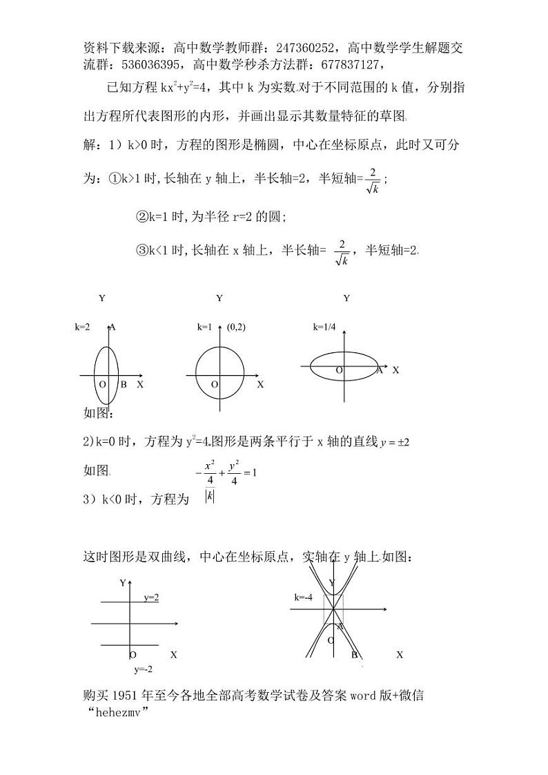 1951至今的高考数学试卷及答案合集02