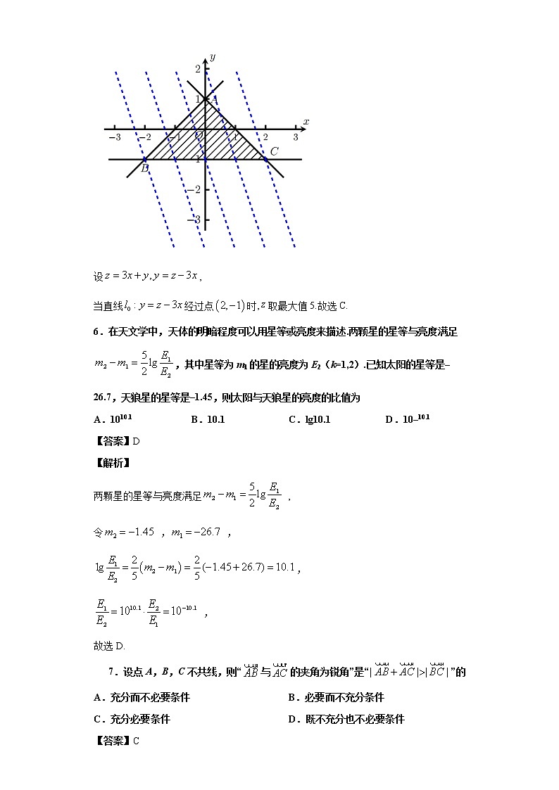 1951至今的高考数学试卷及答案合集03